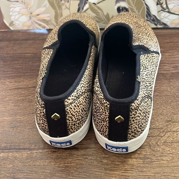Keds for Kate Spade Tan and Black Slip-On Loafers - Picture 3 of 7